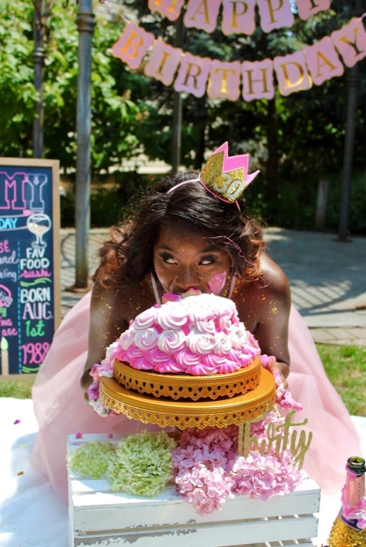 Kimmy's 30th Cake Smash